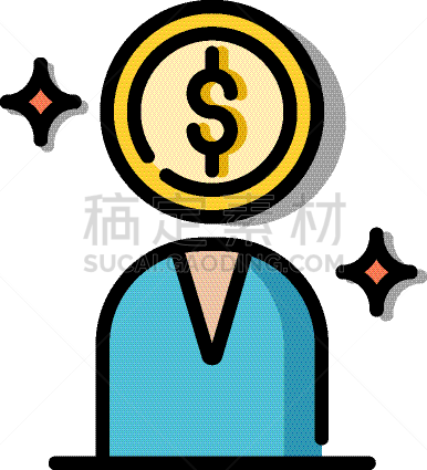 商务,矢量,Ebenezer Scrooge,图像,赚钱,保护