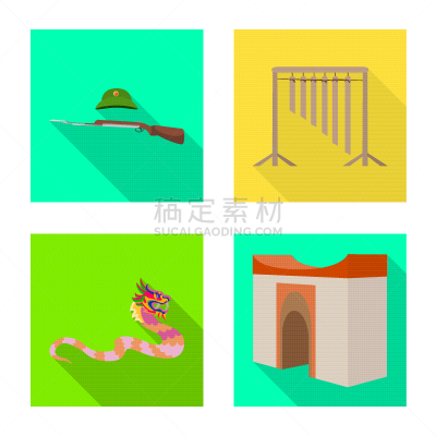 非都市风光,图标,旅途,越南,传统,国内著名景点,旅行,打靶