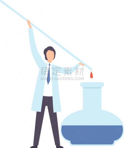 科学家,棍,玻璃,烧瓶,水滴,生物学,健康保健,专业人员,生物科技,技术