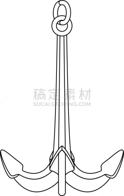 白色,轮廓,海洋,锚,黑色,计算机图标,可爱的,游艇,直的,船