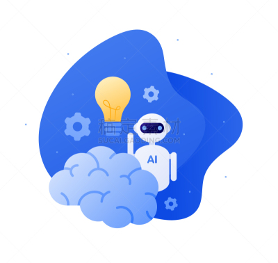工程,概念,自动的,技术,矢量,电子人,绘画插图,符号,创新