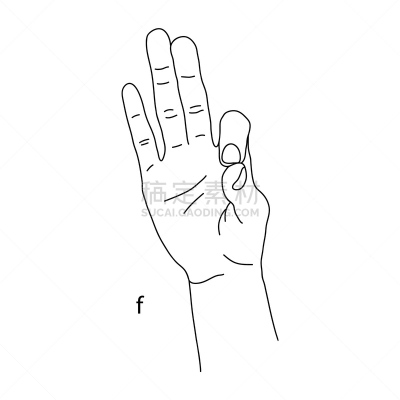 字母,粗心的,线条画,绘画插图,英文字母f,文字,数字6,图像,矢量,手