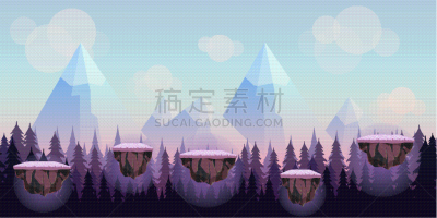 野味,动画片,背景聚焦,夜晚,白昼,圆形,可爱的,图像,矢量,跳