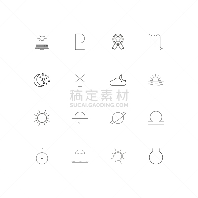 轮廓,直的,星座,计算机图标,天秤座,图像,矢量,天王星,太阳能电池板,行星