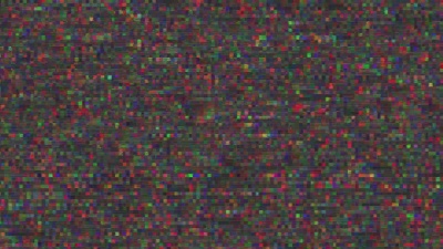 独特的设计抽象数字动画像素噪声毛刺错误视频损坏