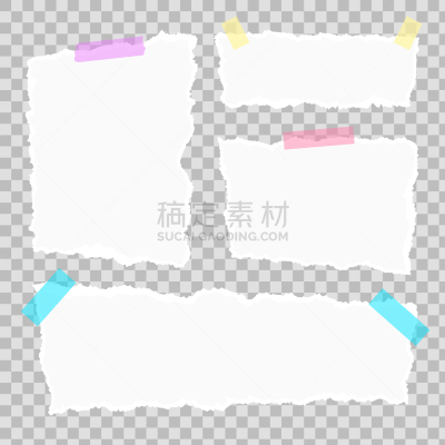 绘画插图,撕破的,矢量,消息,透明,水平画幅,分离着色