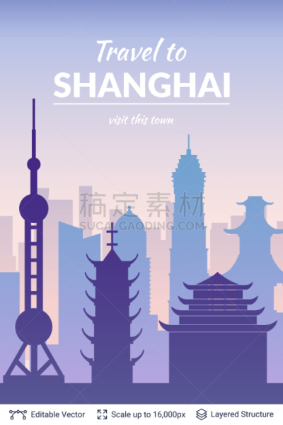 上海,名声,都市风景,旅行者,非都市风光,国内著名景点,概念,剪影,旅游