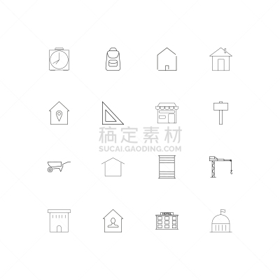 直的,建筑业,计算机图标,建筑体,极简构图,房地产,独轮手推车,房屋,三角板,酒店