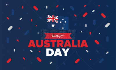 贺卡,一月,australia day,幸福,矢量,国内著名景点,背景,节日,绘画插图
