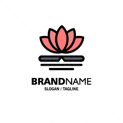 商务,品牌名称,模板,几何形状,六边形,圆形,按摩,花