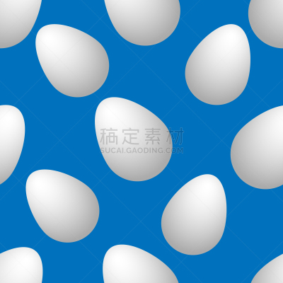 节日,卡通,复活节彩蛋,白色,图像,矢量,式样,永远,三个物体,蓝色背景