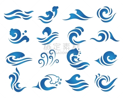 波形,模板,水,品牌名称,华丽的,纯净,华贵,现代,想法,河流