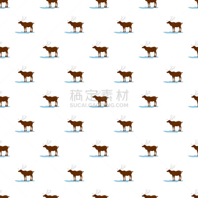 阿拉斯加,鹿,式样,国内著名景点,几何形状,因纽特人,野生动物,莱卡犬,雪,壁纸
