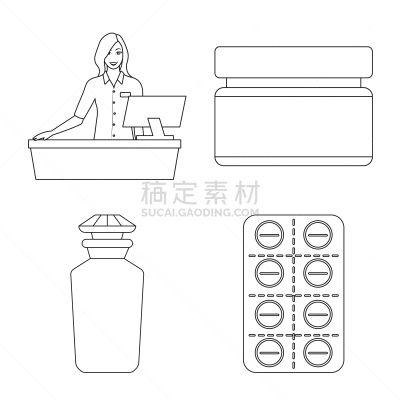 药,药房,饮料,健康保健,计算机,塑胶,维生素,女人,设计