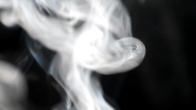 美丽的灰色烟雾