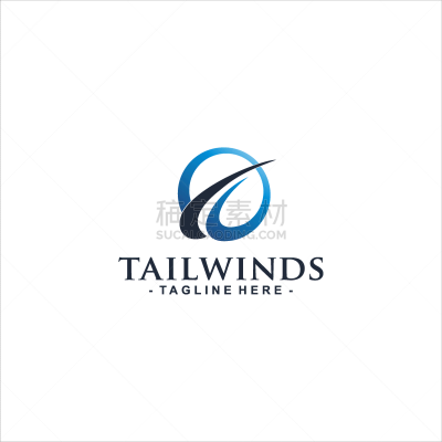 tailwinds logo design idea and inspiration