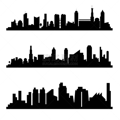 多样,城市,鸡尾酒,矢量,城镇,图像,建筑,都市风景,剪影,度假