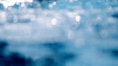 摘要散景水流动深蓝色调，4k dci分辨率