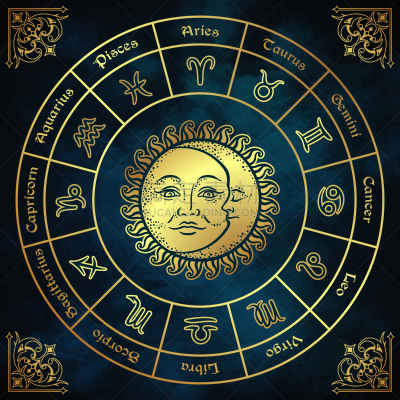圆形,标志,月亮,日光,天秤座,水瓶座,双鱼座,几何学,算命,复古