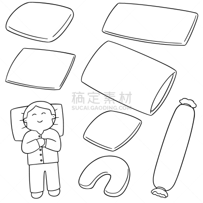 枕头,男孩,就寝时间,颈枕,人,安全的,男人,布置,睡觉