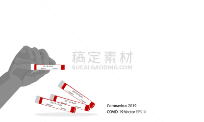 日冕形病毒,表现积极,矢量,起源,瓷器,新的,结论,拿着,生长