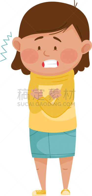 女孩,健康保健,药,小的,病毒,医院,问题,分离着色,症状,疲劳的