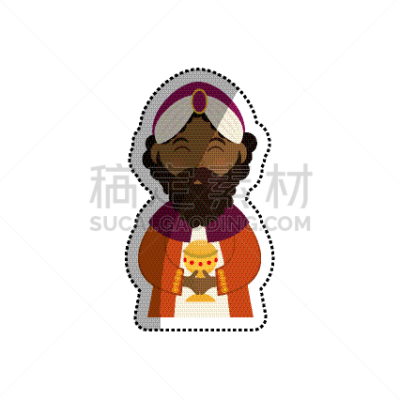智慧,男人,三个人,动画片,耶稣降生,束腰外衣,黄金,庆祝