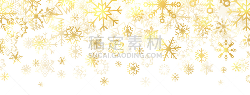 请柬,贺卡,华贵,绘画插图,黄金,冬天,雪花,矢量