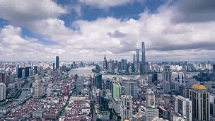 延时摄影-上海天际线
