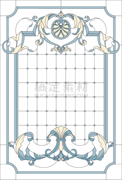边框,彩色玻璃,高雅,花蕾,叶子,窗户,长方形,抽象,插花,布置