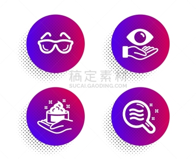 健康保健,视力,人的眼睛,眼镜,计算机图标,皮肤状况,矢量,标志,护手霜,美容
