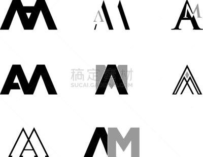 信函,模板,品牌名称,英文字母M,字体,商务,字母,策略,设计,布置