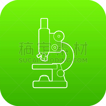 绿色,显微镜,计算机图标,科学家,轮廓,技术,科学,生物学,探索