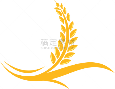 农业,品牌名称,小麦,模板,图标,谷物,清新,面包,食品,设计