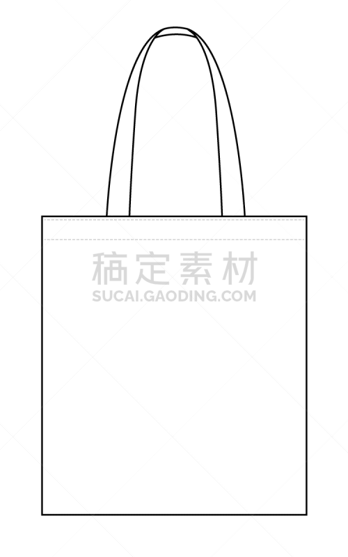 白色,矢量,模板,公寓,用右手,一个物体,纺织品,束口袋,塑胶,棉