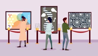 男人,现代,画廊,事件,光学设备,艺术品,旅行者,建筑,站