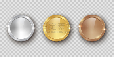 闪亮的,金属,组物体,奖牌,指挥台,银牌,商务,底座,模板,奖