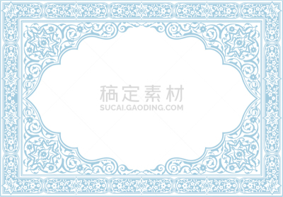 高雅,国境线,花纹,商务,华丽的,请柬,黄金,文档