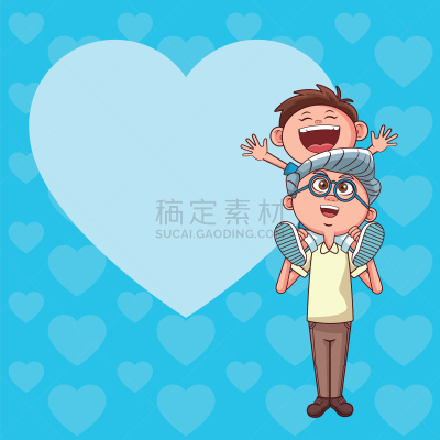 祖父母,儿童,可爱的,祖母,人,家庭,父母,概念,爱,相伴