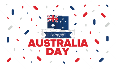 贺卡,一月,australia day,幸福,矢量,国内著名景点,背景,节日,绘画插图