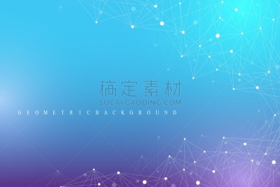 几何形状,分子,插画,背景,深的,健康保健,数据,主机,复杂,生物科技