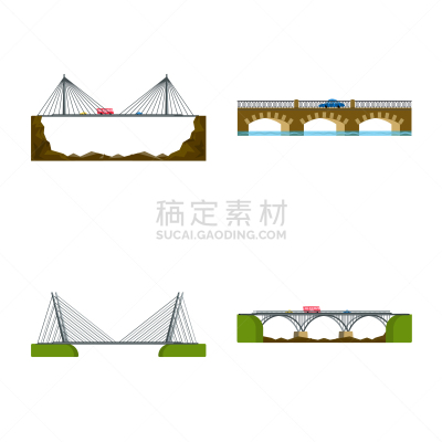 桥,图标,砖,现代,建筑业,河流,建造物,建筑,设计,装裱