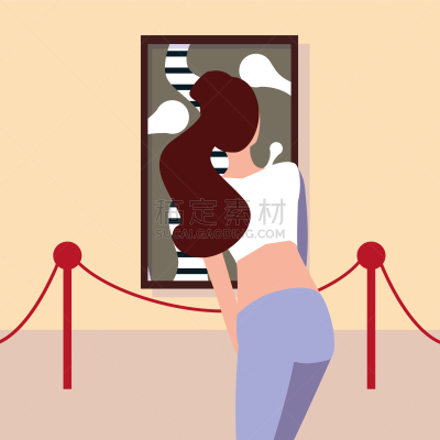 女人,画廊,现代,事件,光学设备,艺术品,旅行者,建筑,站
