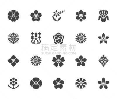 符号,植物群,自然美,平坦的,园林,玉兰类,熏衣草,华丽的,圣约翰草,花