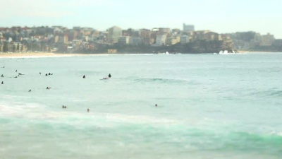 Timelapse Manly海滩