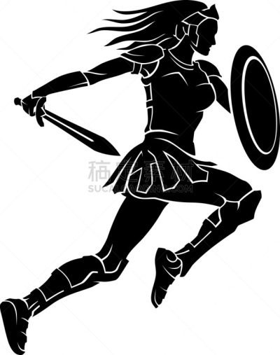勇士,女性,背景分离,剑,韧性,技能,刀刃,女人,钢铁