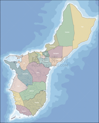 关岛,国内著名景点,方向,图像,矢量,大特写,美国,大洋洲