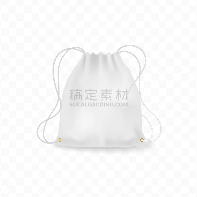 背包,书包,白色,绳子,运动,空白的,纺织品,背包客,图像,写实