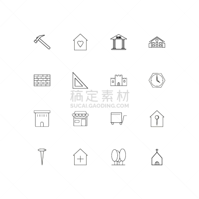 直的,建筑业,计算机图标,建筑体,手摇车,房屋,三角板,图像,商店,布置