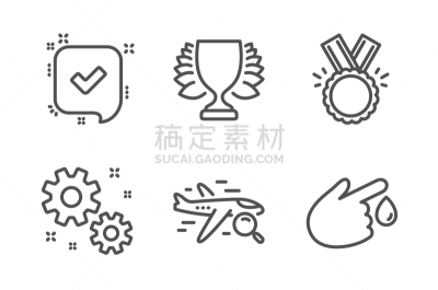 座舱,计算机图标,商务,合同,搜寻,布置,获胜